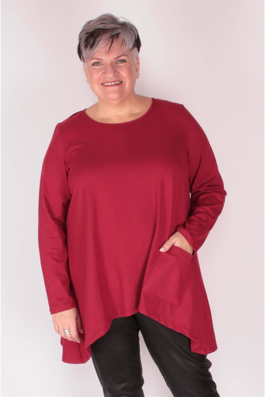 Red Tunic with Pocket